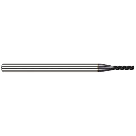 Harvey Tool End Mill for High Temp Alloys - Square 0.0200" (.5 mm) Cutter DIA x 0.1000" Length of Cut 852920-C6